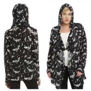 Midnight Hour Moth Cardigan XXL